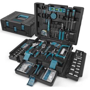 Complete Gereedschapskoffer 379-delig voor Thuis en Auto - Multifunctionele Gereedschapsset