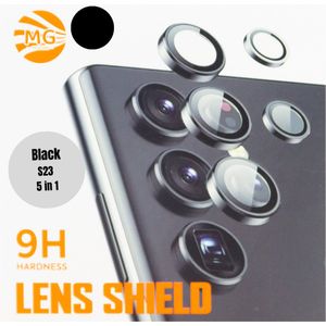 MG Camera lens protector Geschikt Voor Samsung Galaxy S23 - Zwart