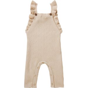 Noppies Girls Dungaree Chantilly Meisjes Boxpak - Whitecap Gray - Maat 62