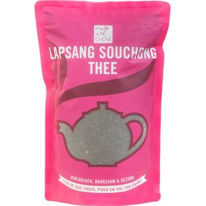 Into the Cycle Zwarte Thee - Lapsang Souchong Thee Biologisch - Chinese Thee - 450 Gram Voordeelzak NL-BIO-01