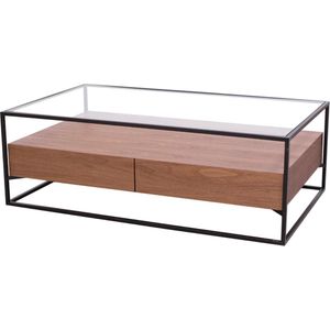 Baily Salontafel Walnoothout Fineer 120 x 70 cm