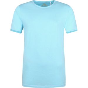 Blue Industry - M86 T-Shirt Streep Blauw - Heren - Maat XL - Modern-fit