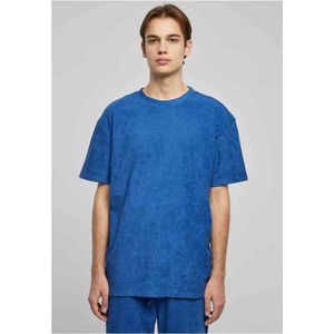 Urban Classics - Oversized Towel Heren T-shirt - Blauw