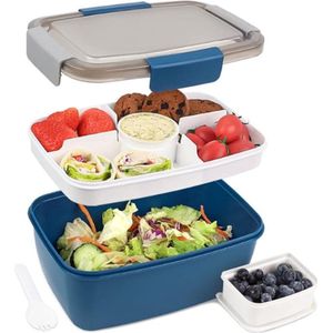 Lunchbox - Lunch - Doos - Lunchbox - Saladedoos - Zakelijk, Reizen, School - Terug naar School - Voor Kinderen - Voor Volwassenen