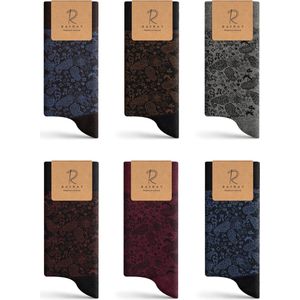 Rafray Socks - Paisley Bamboo - Premium Bamboe Sokken Gift box - 6 paar - Maat 40-44
