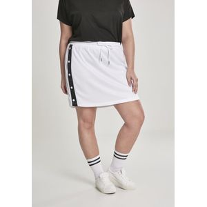 Urban Classics - Track Korte rok - XS - Wit/Zwart