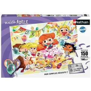 Nathan Mortel Verjaardag Mortelle Adele Puzzel - NATHAN - 150 stukjes - Cartoons en strips - Kind