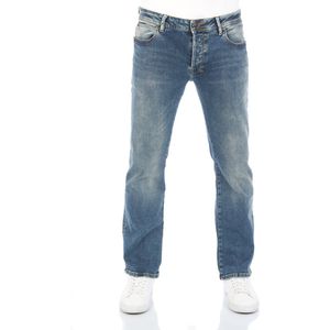 LTB Heren Jeans Broeken Roden bootcut Fit Blauw Volwassenen Denim Jeansbroek