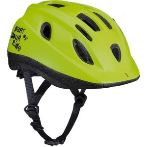 BBB Cycling Boogy Kinderhelm Fiets - Fietshelm Kinderen - Sporthelm Kind - Maat S - Glanzend Neon Geel - BHE-37