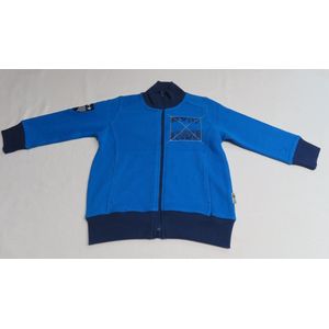 Gilet - Jongens - Blauw / blauw - 2 jaar 92