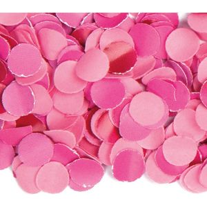 100 gram party confetti kleur roze - Feestartikelen