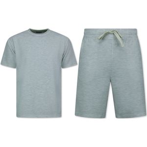 Zomerset Heren - Ribbed Oversized - Two Piece Setje - Twinset - Co ord Set - 918 - Grijs