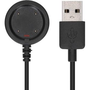 kwmobile USB-oplaadkabel geschikt voor Polar Vantage V / V2 / Vantage M / Ignite / Ignite 2 / Grit X Pro / Grit X kabel - Laadkabel voor smartwatch - in zwart
