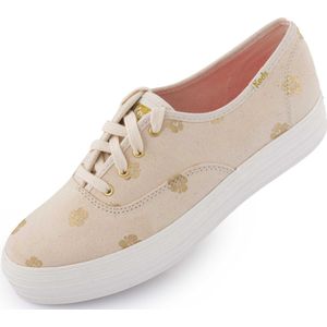 Women's shoes keds wms triple kick hibiscus natural