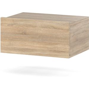 Nachtkastje Hangend Sonoma Eiken 45 CM 1S Nachtkastje Slaapkamermeubels