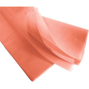 Zalmkleurig Vloeipapier \ zijdepapier | 17 grams | B3 36x50 cm 48 vellen