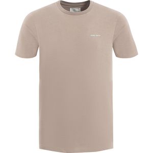 Purewhite - Heren Regular fit T-shirts Crewneck SS - Taupe - Maat XL
