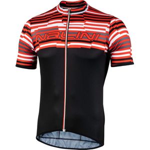 Nalini Fietsshirt Korte Mouwen Heren Zwart/Rood - Chamonix1924 Black/Red - 3XL