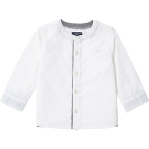 Noppies Boys shirt Tornillo long sleeve Jongens Blouse - White - Maat 80