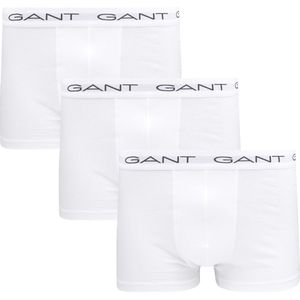 Gant Boxershorts Trunk 3-Pack Wit - Maat XL - Heren