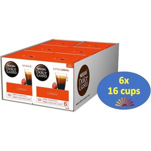 Nescafé Dolce Gusto Lungo capsules  - 96 cups - geschikt voor 96 drankjes