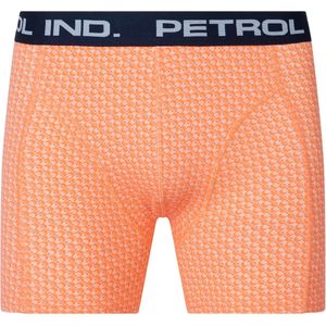 Petrol Industries - Heren All-over print boxershort - Oranje - Maat M