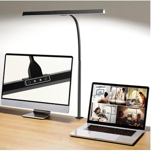 Premium Scherm Monitor Bureaulamp Met Touch bediening - USB Oplaadbaar - Bureaulamp Led Dimbaar - Monitor Verlichting LED Lamp - Klemlamp met Touch Bediening -