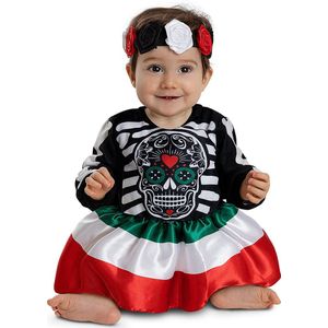 FUNIDELIA Catrina-kostuum Voor voor baby - Maat: 81 - 92 cm - Zwart