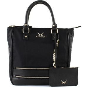 Sansibar Handtas Schoudertas Shopper Bag Black Zwart
