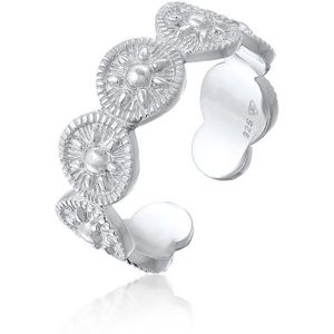 Elli Dames Ring Dames band zon ontwerp open in 925 sterling zilver