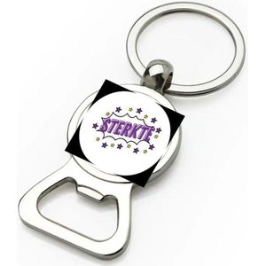 Akyol - sterkte flesopener - Beterschap - motivatie - beterschap cadeau - kado - moeilijke tijd - 9 bij 3 cm