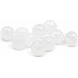 Edelsteen Losse Kralen Witte Jade – 10 stuks (4 mm)