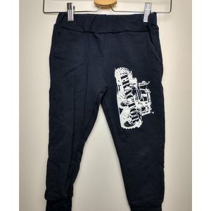 Jongens joggingbroek tractor zwart 146/152