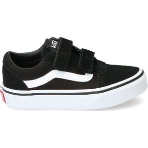 Vans Youth Ward V Sneakers - (Suede/Canvas)Black/White - Maat 37