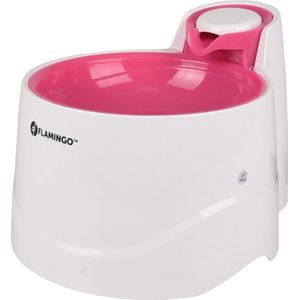 Flamingo - Drinkfontein Bellagio - Roze - > 2 L - 20.8 x 26.5 x 17 cm