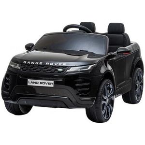 Range Rover Evoque elektrische kinderauto Accu Auto met Bluetooth en afstandsbediening (Zwart)