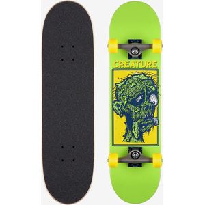 Creature Complete Skateboard 8.25 in Zwart en Goud Outline Logo