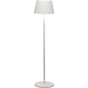 Vloerlamp Pomezia | 1 lichts | wit | 150 cm | RGB | staande / vloerlamp | woonkamer lamp | dimbaar | accu / batterij | USB