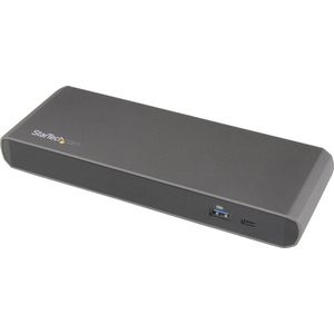 StarTech.com Thunderbolt 3 Dual-4K laptop docking station - Mac en Windows - Power Delivery 85W - TB 3 Dock - Dockingstation - Thunderbolt 3 - DP - GigE