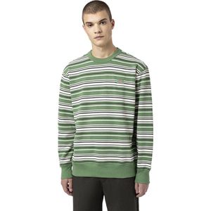 Dickies Westover Stripe Sweatshirt Groen S Man