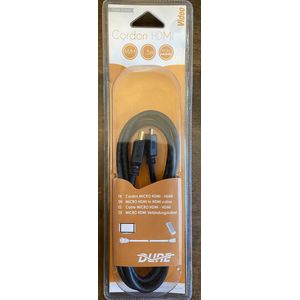 CORDON DUN-50368 MICRO HDMI - HDMI M/M 1.5 M