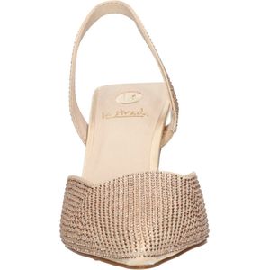 La Strada Beige slingback met glitter dames - maat 39