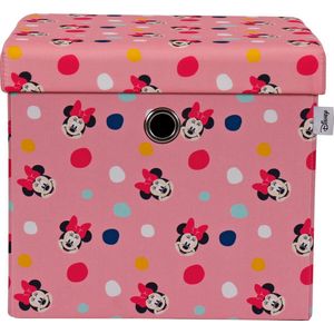 Disney - Minnie Mouse - Houten Opbergbox - Zitpoef