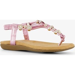 Blue Box meisjes sandalen met gouden kralen - Maat 34