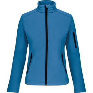 Kariban Dames softshell jas K400 - Aqua Blue - M