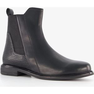 Hush Puppies leren dames chelsea boots zwart - Maat 36