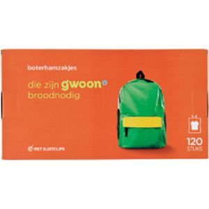 G'woon - Boterhamzakjes - 120 st