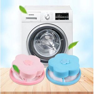 Wasmachine filter - Wasmachine reiniger - Wasmachine vuilreiniger - Wasmachine cleaner - Blauw - Herbruikbaar - Wasfilter - Schoonmaakmiddel - Vuil verwijderen - Drijvend vangnet - Haarvanger - Haar vanger - Ontstopper - Thuis innovatie - Vangnet