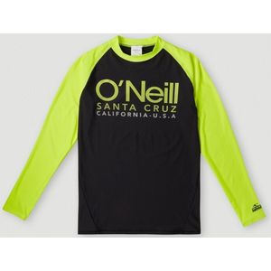 O'Neill - UV-Zwemshirt met lange mouwen voor jongens - UPF50+ - Cali Skin - Black Multi - maat 4 (118-126CM)