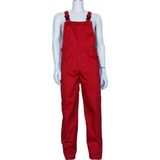 Top Rock Tuinoverall volw TB6535-009 poly/katoen - Rood - 66